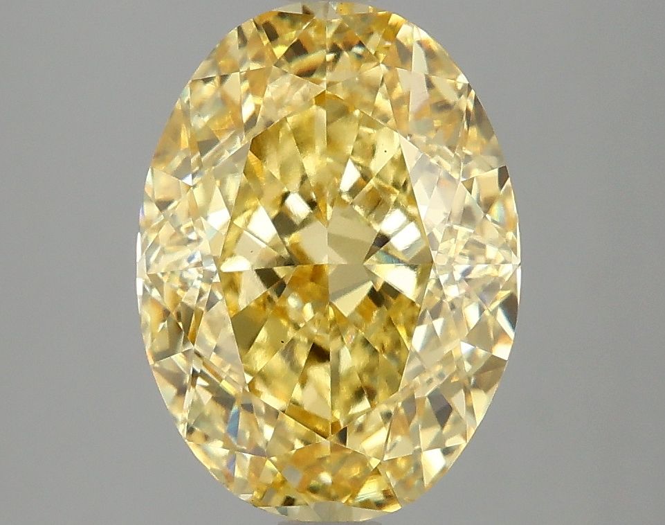 4.02 ct. Fancy Vivid Yellow/VS1 Oval Lab Grown Diamond prod_e65ba0ba5dbf43a09a64545db1ecab4e