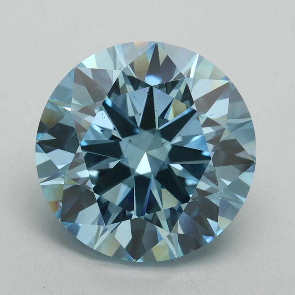 7.02 ct. Fancy Vivid Blue/VS2 Round Lab Grown Diamond prod_d5419ee5b3a749e4814b14ef99d78cdd