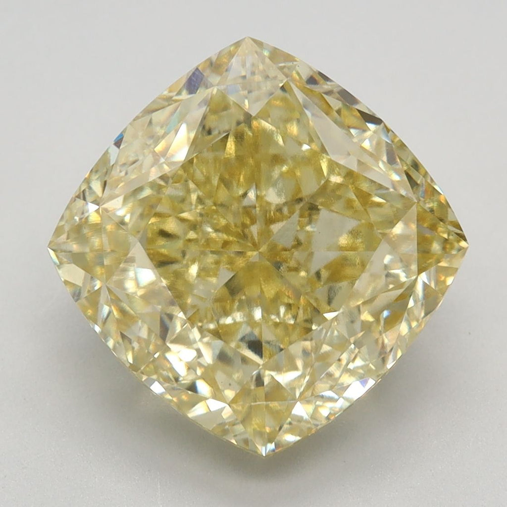 6.14 ct. Fancy Intense Yellow/VVS2 Cushion Lab Grown Diamond prod_fe8284efaa09407a8f769e81dd51e907