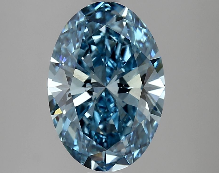 3.01 ct. Fancy Vivid Blue/VS1 Oval Lab Grown Diamond prod_a592f02b06f4438b86204c560d4043e5