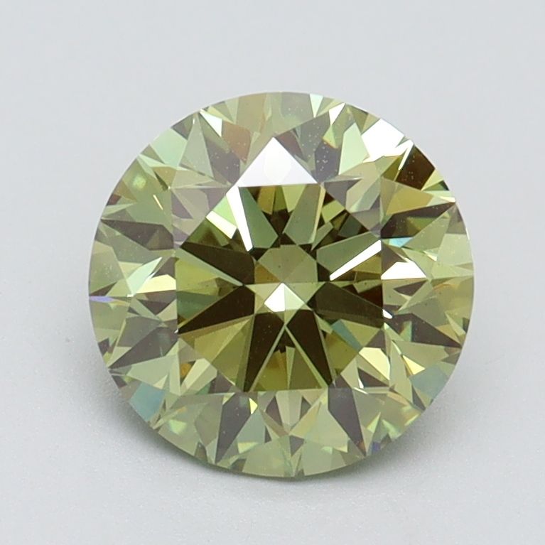 1.54 ct. Fancy Vivid Green/VS1 Round Lab Grown Diamond prod_d794c860b3f640de9de199dc836e77fb