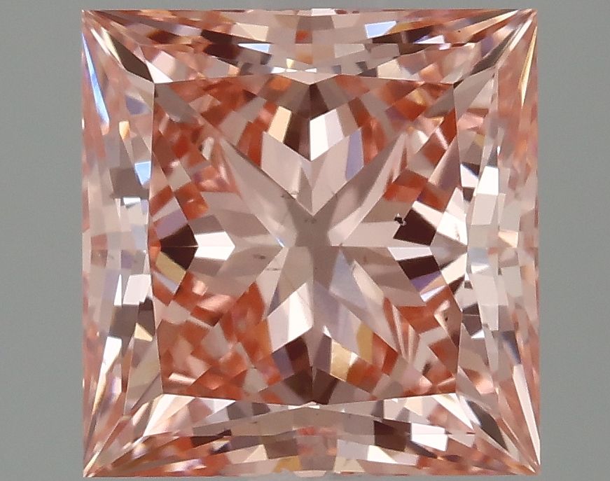 2.37 ct. Fancy Vivid Pink/VS2 Princess Lab Grown Diamond prod_e00fe2ab77de49578e1cfdd09a0272af