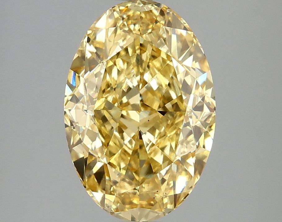 3.06 ct. Fancy Vivid Yellow/VS2 Oval Lab Grown Diamond prod_de6303bb4fc24c7d995173846d74cd96