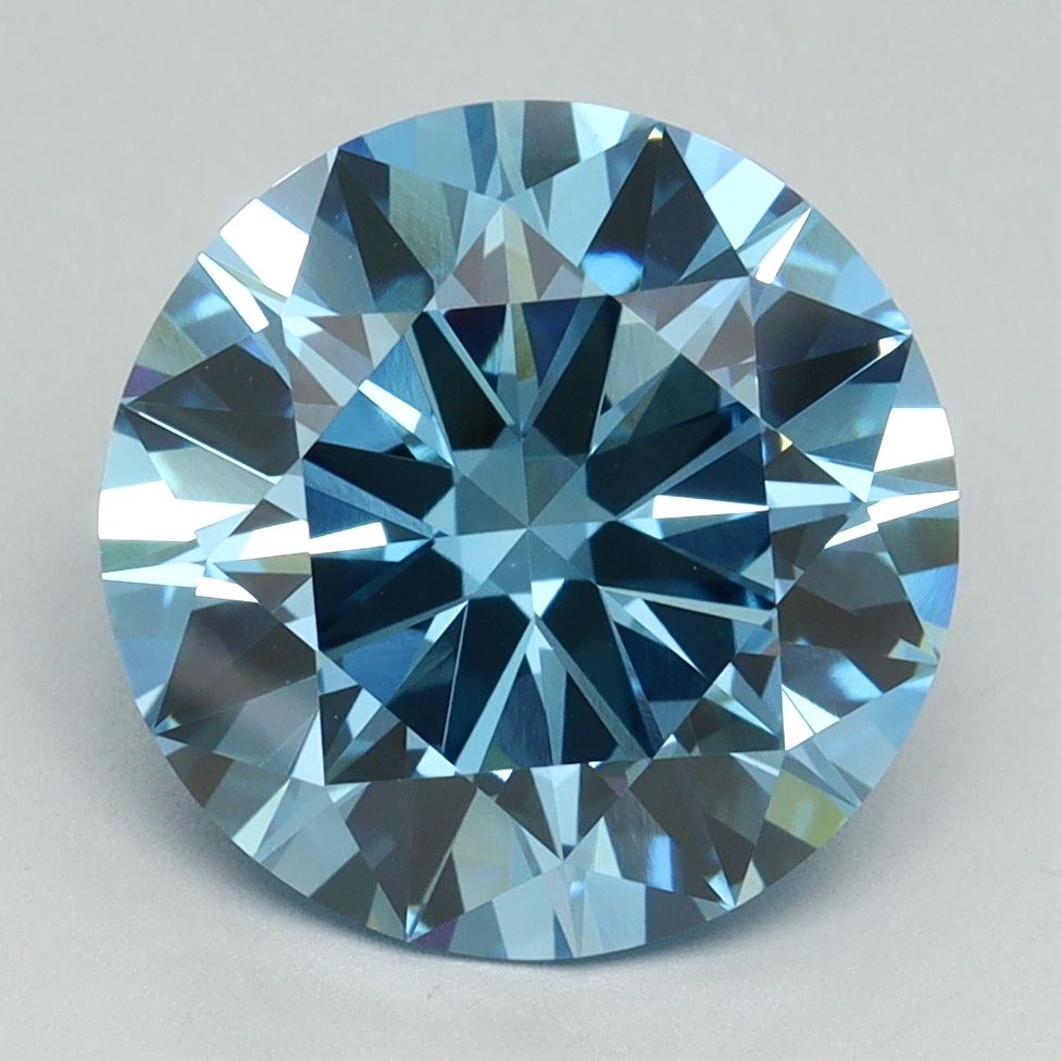 4.11 ct. Fancy Vivid Blue/VVS2 Round Lab Grown Diamond prod_8f04034bbc4f43bcbddcfeb8eb911f91