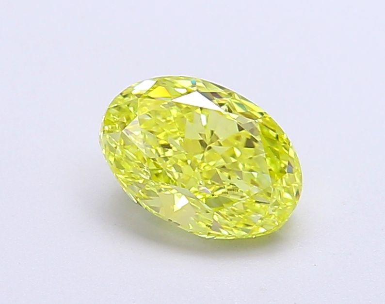 1.18 ct. Fancy Vivid Yellow/VVS2 Oval Lab Grown Diamond prod_e91a49cc0be04124beeff566d7566f0b