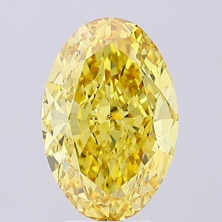 5.10 ct. Fancy Vivid Yellow/VS1 Oval Lab Grown Diamond prod_147e66d578c54ae1be25c4839efebaf8