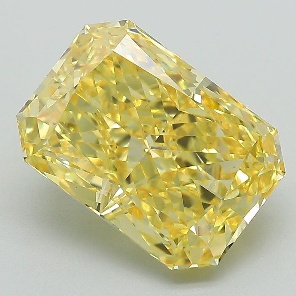 4.51 ct. Fancy Vivid Yellow/VS1 Radiant Lab Grown Diamond prod_f5bc30dd24ab4aa9af8aa11302d55f54