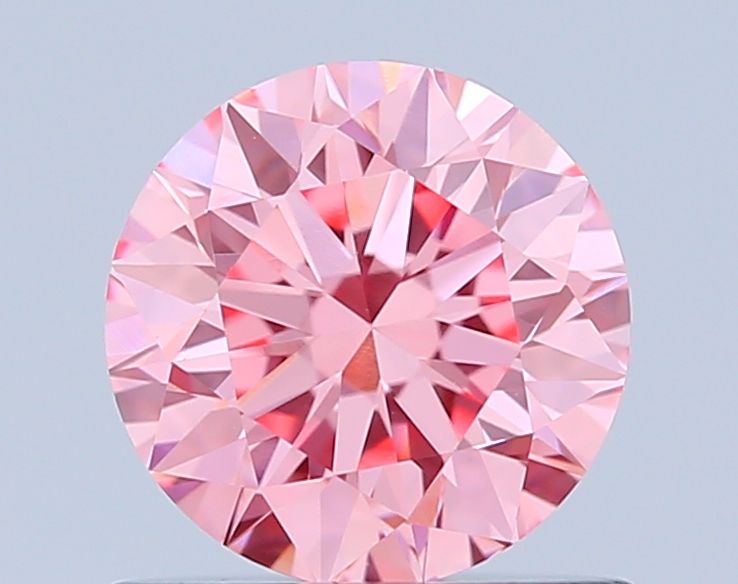 0.79 ct. Fancy Vivid Pink/VVS2 Round Lab Grown Diamond prod_77dc877953c04df1ab4d6e7c7d2b081b