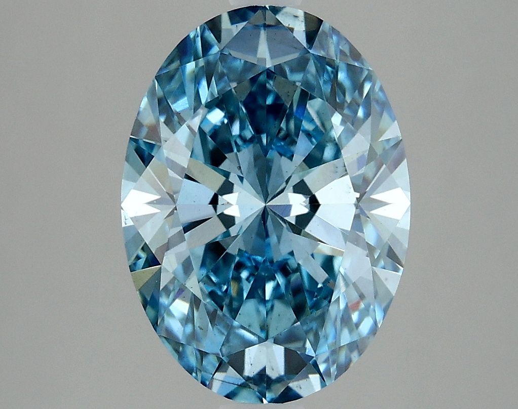 3.30 ct. Fancy Vivid Blue/VS2 Oval Lab Grown Diamond prod_dfeef658cd49418198488a28a6b40836