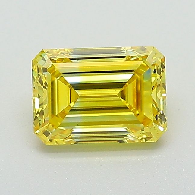 1.01 ct. Fancy Vivid Yellow/VS2 Emerald Lab Grown Diamond prod_a5f5612ff35b46a293512942a97ff50b