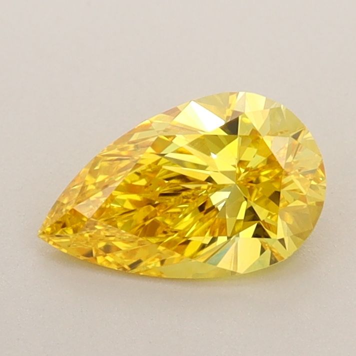 0.75 ct. Fancy Vivid Yellow/VS1 Pear Lab Grown Diamond prod_8ca24ecb7da842469baed84b73667a02