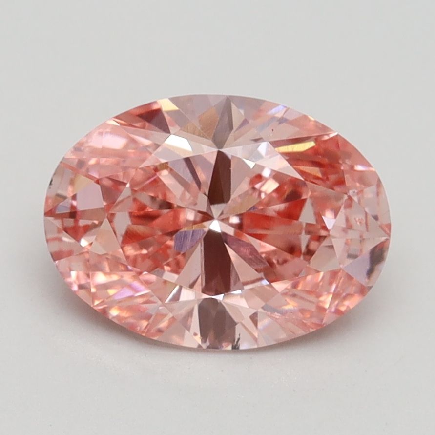 1.90 ct. Fancy Vivid Pink/SI1 Oval Lab Grown Diamond prod_e944f3a0b4584f2699aab8974b3225b8