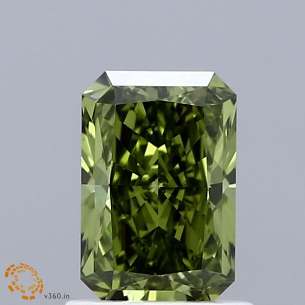 1.07 ct. Fancy Vivid Green/VVS2 Radiant Lab Grown Diamond prod_e7bc5ce11ed14d539a168ef5429d4749