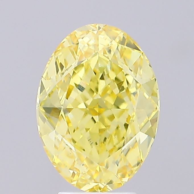 5.05 ct. Fancy Vivid Yellow/VS1 Oval Lab Grown Diamond prod_faebfe01e2764ae894a01ecb42f313f6