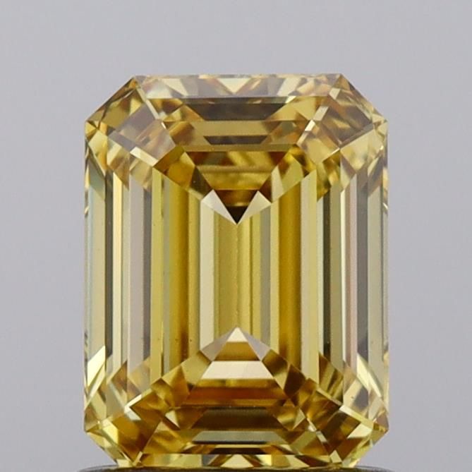 1.00 ct. Fancy Vivid Yellow/VS1 Emerald Lab Grown Diamond prod_e02c46aabc95474187cb0c129400d041