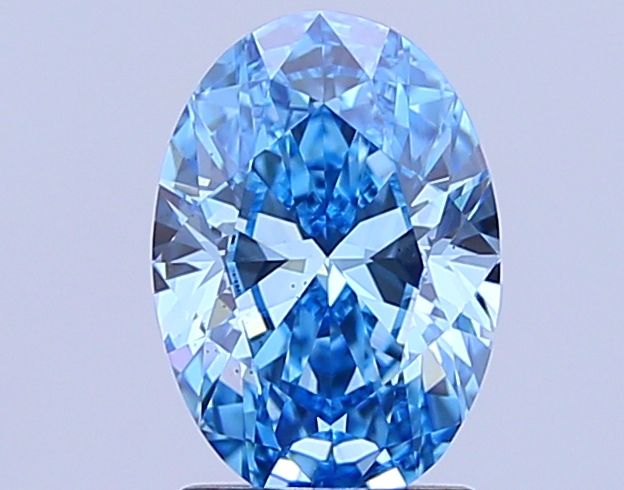 2.01 ct. Fancy Vivid Blue/VS2 Oval Lab Grown Diamond prod_e643e139edea4c1394957d906c952fde