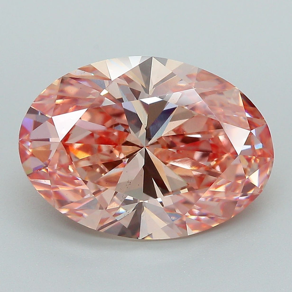 7.01 ct. Fancy Vivid Pink/VS2 Oval Lab Grown Diamond prod_0b19149edee0425bb87e0a9e977884b9