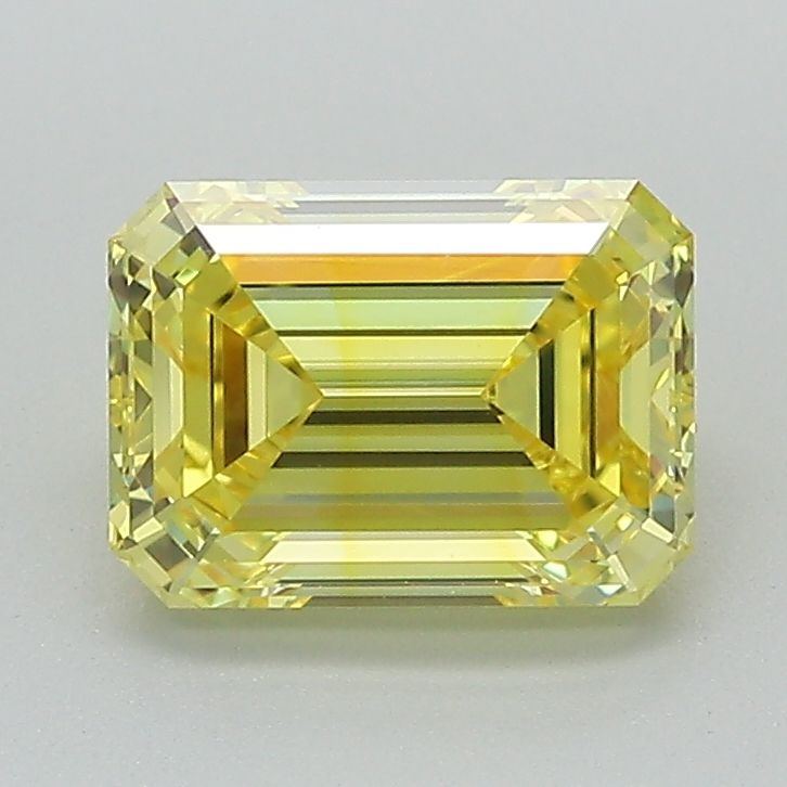 1.63 ct. Fancy Vivid Yellow/IF Emerald Lab Grown Diamond prod_7ad31615d945439b81192be74654940d