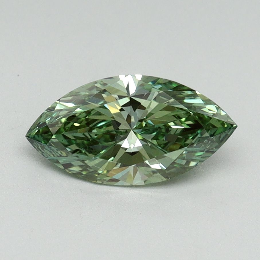 0.92 ct. Fancy Vivid Green/VS1 Marquise Lab Grown Diamond prod_a6939de0edb942619efbbfe5405c888f