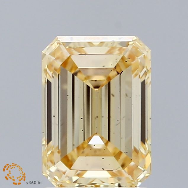 2.03 ct. Fancy Yellow/SI1 Emerald Lab Grown Diamond prod_e72b75f6a9d1446aa317e2a2ef2d0e1e