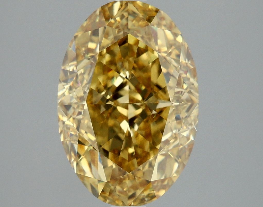 4.11 ct. Fancy Vivid Yellow/VS1 Oval Lab Grown Diamond prod_f2f64effcb2545aa8a2457b0e6011bdb