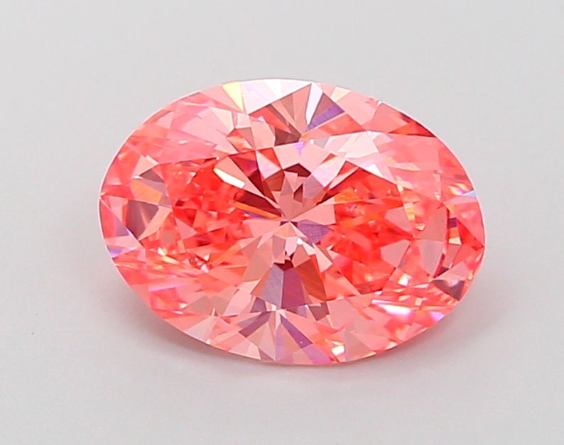 2.28 ct. Fancy Vivid Pink/VVS2 Oval Lab Grown Diamond prod_ea65312588324ed4b0e41d35d2fd5f23