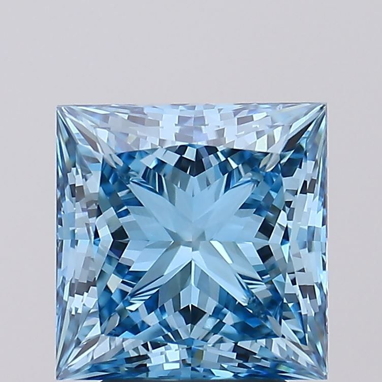 3.57 ct. Fancy Vivid Blue/VS1 Princess Lab Grown Diamond prod_ef89d7fc8d3d4681b391aafbbb305443