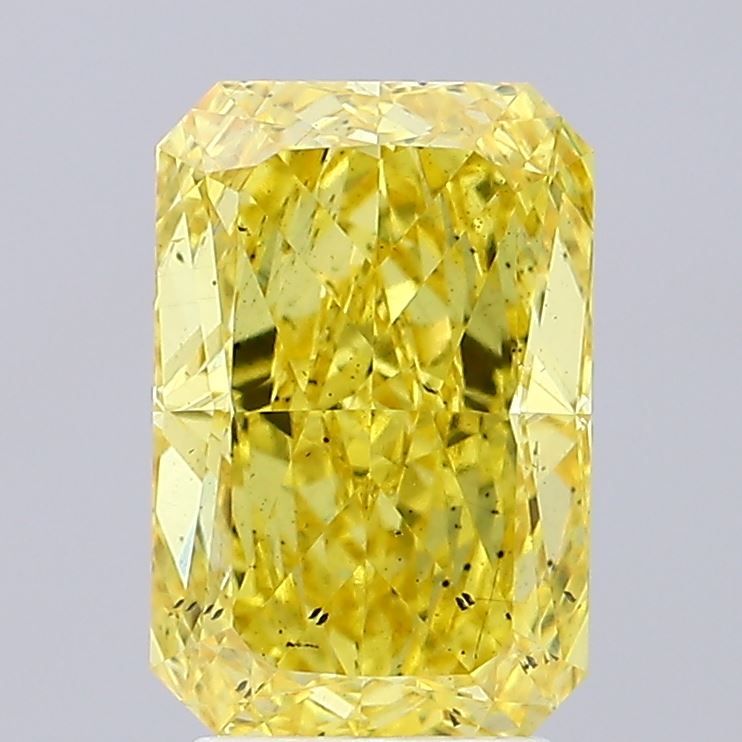 3.06 ct. Fancy Vivid Yellow/SI1 Radiant Lab Grown Diamond prod_dc547ea5291840eebb02cdf67718c831