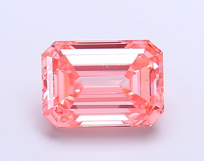 2.05 ct. Fancy Vivid Pink/VS1 Emerald Lab Grown Diamond prod_8d17d29f842d453cb54a6cb99e86a9a9