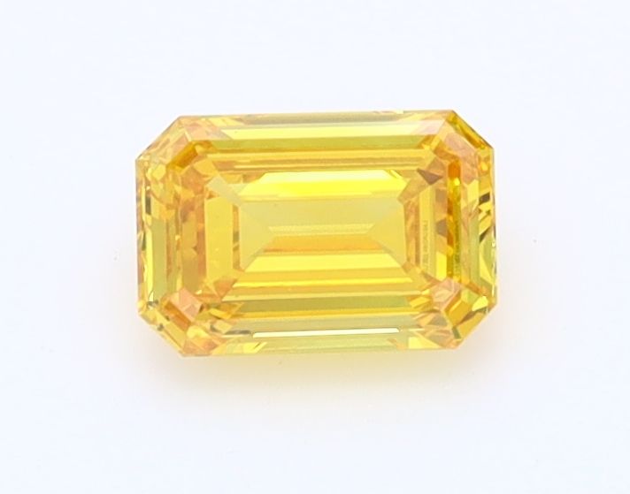 0.51 ct. Fancy Vivid Yellow/VS2 Emerald Lab Grown Diamond prod_78026a526f724254bf98532282adbc08