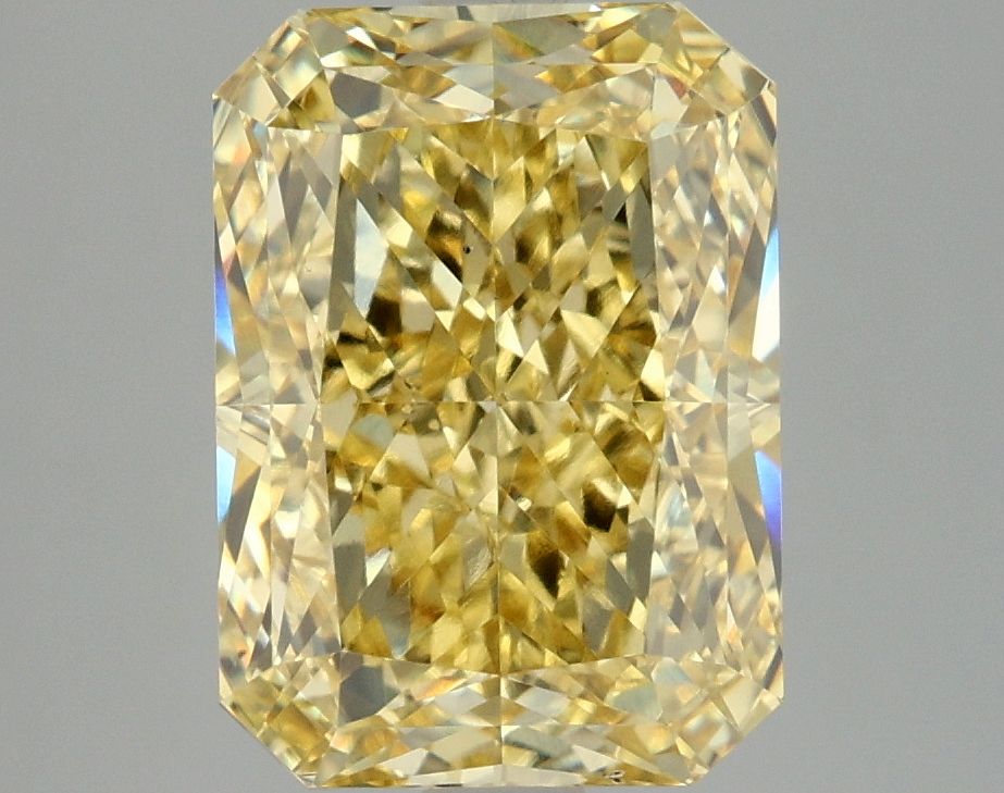 4.04 ct. Fancy Vivid Yellow/VS2 Radiant Lab Grown Diamond prod_76a536f757af4c9d8794a3d193f5c874