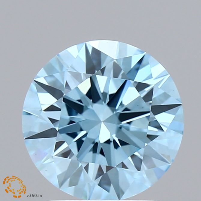 2.12 ct. Fancy Vivid Blue/VS1 Round Lab Grown Diamond prod_e7f73eaf12204d3194c41124678ab1c9