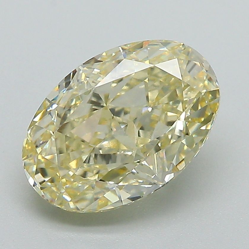 2.70 ct. Fancy Yellow/VVS2 Oval Lab Grown Diamond prod_eecd49f8cbdc468b8c9670ea7b02b003