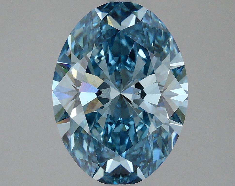 2.97 ct. Fancy Vivid Blue/VS1 Oval Lab Grown Diamond prod_d7828bff3a5c43999c6622d30f9cd61e