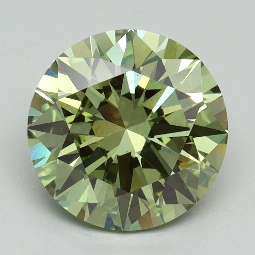 3.04 ct. Fancy Vivid Green/VS1 Round Lab Grown Diamond prod_7f0fea6da2bc451eb4611757adbd98b4