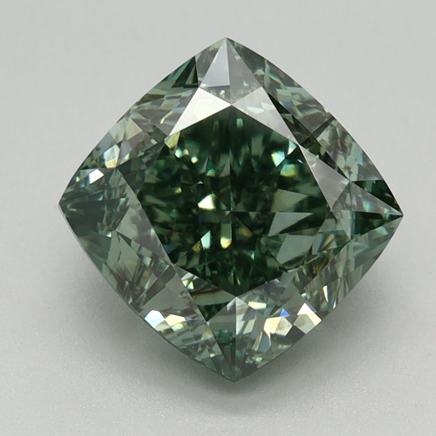 2.14 ct. Fancy Vivid Green/SI1 Cushion Lab Grown Diamond prod_eef745326cea47dbaf272ab4a3e942fc