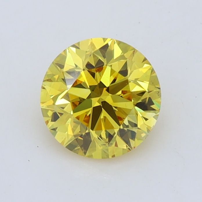 0.90 ct. Fancy Vivid Yellow/SI1 Round Lab Grown Diamond prod_ef14f38db5a2492da33d30a66099a33e