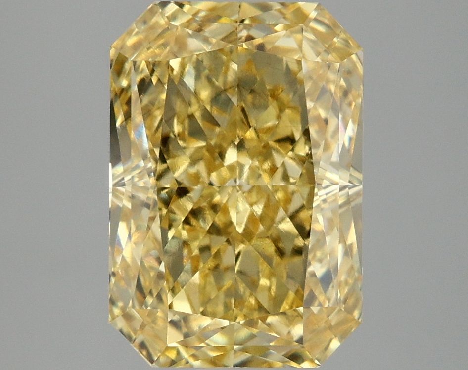 4.06 ct. Fancy Vivid Yellow/VS2 Radiant Lab Grown Diamond prod_a300952aba984502852c97a594aff7e2