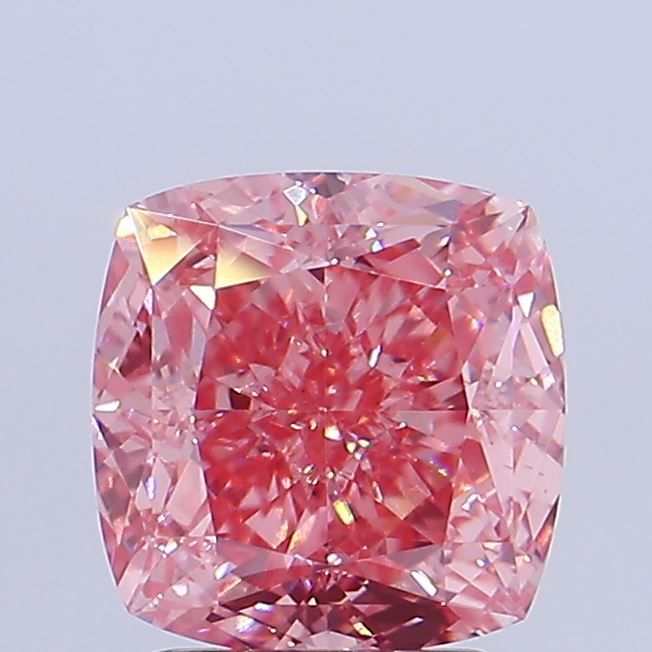 2.18 ct. Fancy Vivid Pink/VS1 Cushion Lab Grown Diamond prod_dddeacfc51754de6b1fae90f56acee17