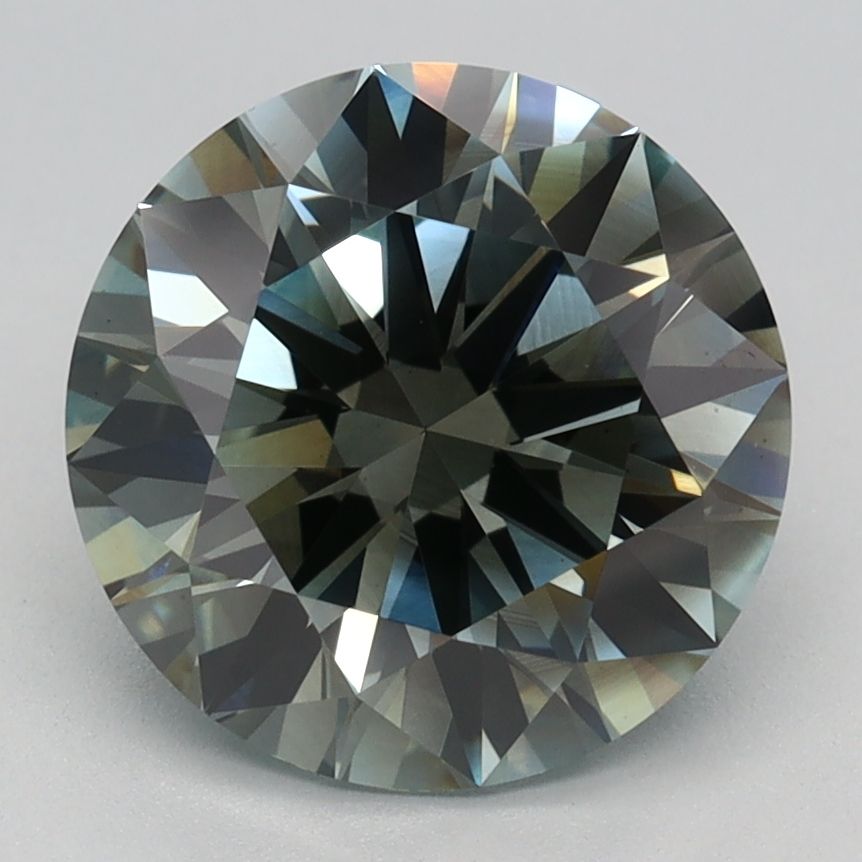 2.70 ct. Fancy Gray Green/VS1 Round Lab Grown Diamond prod_7ac606a2b72d47b69a39275a64cc48dc