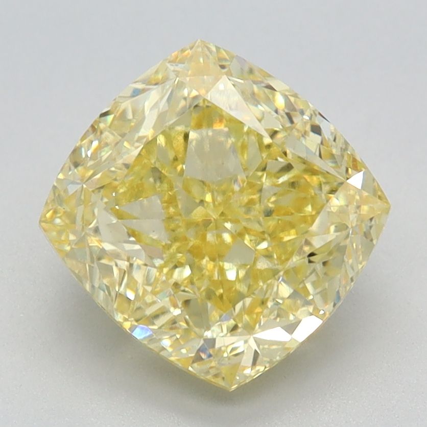 2.53 ct. Fancy Intense Yellow/VS1 Cushion Lab Grown Diamond prod_f30ebce09f3e4e78b96be37398b0fc42