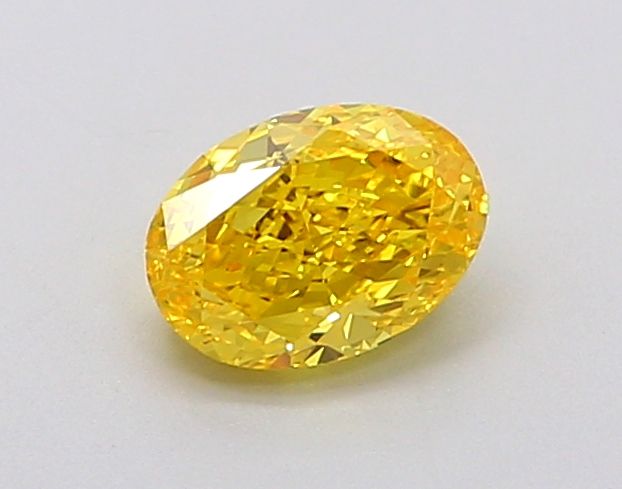 0.65 ct. Fancy Vivid Yellow/VVS2 Oval Lab Grown Diamond prod_ecc96366f8e248f78496934d593b9dfb