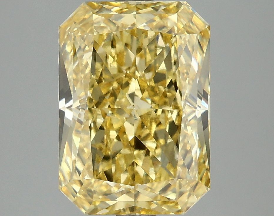 4.09 ct. Fancy Vivid Yellow/VVS2 Radiant Lab Grown Diamond prod_cf230754bb8d4fd9ac45167e0cc4d479