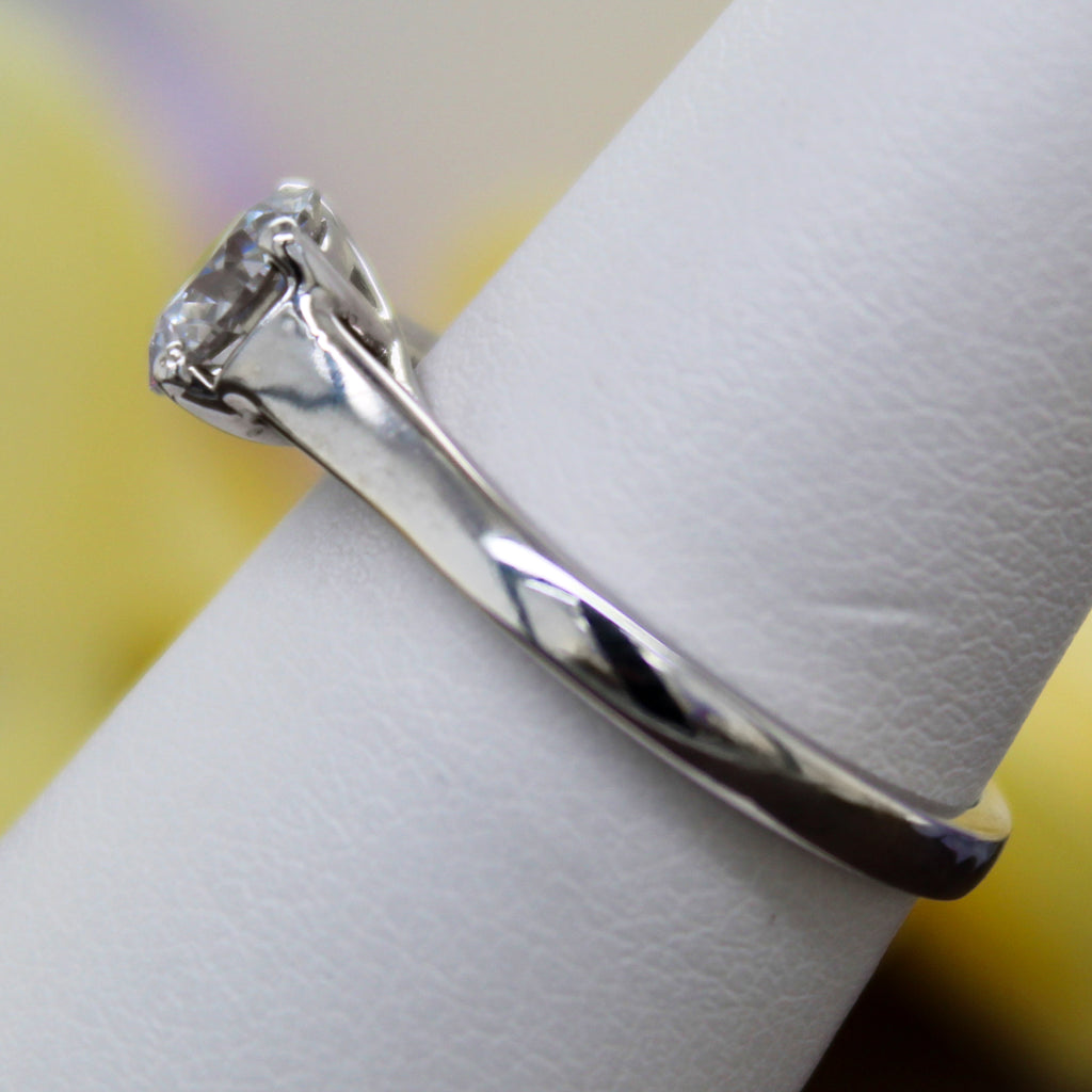 .77 ct. Lab-Grown Diamond Solitaire Engagement Ring