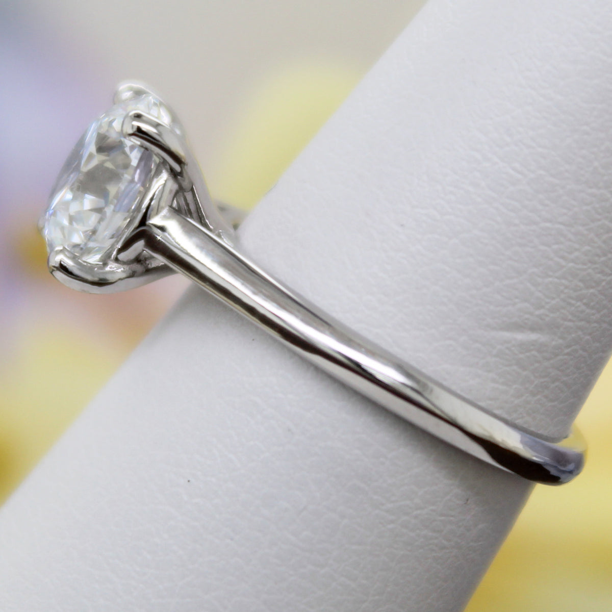 2.24 ct. E/VVS1 Round Solitaire Lab Diamond Engagement Ring | Mikado ...