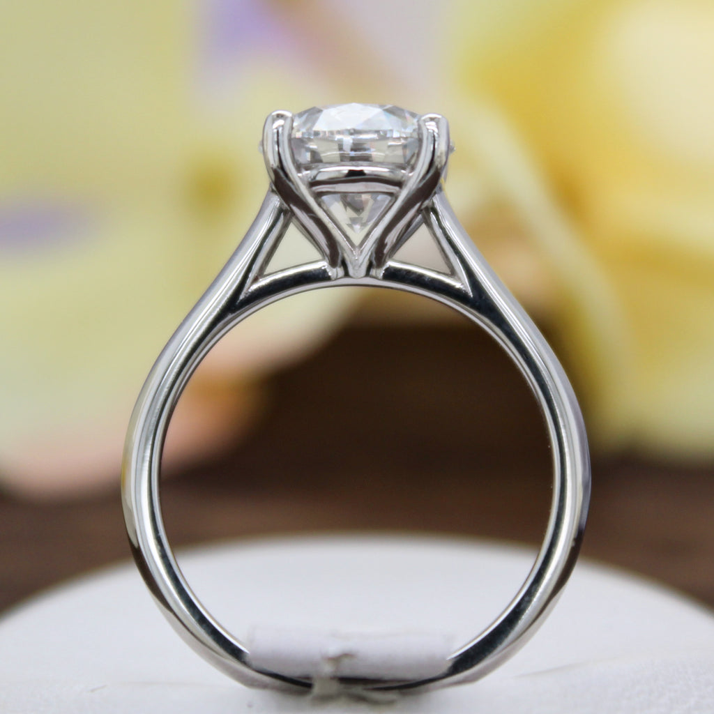 2.24 ct. E/VVS1 Round Solitaire Lab Diamond Engagement Ring
