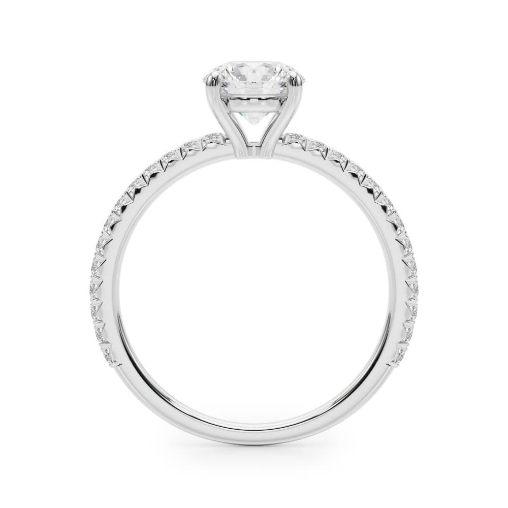 1.26 ct. E/VS2 Lab-Grown Diamond Engagement Ring