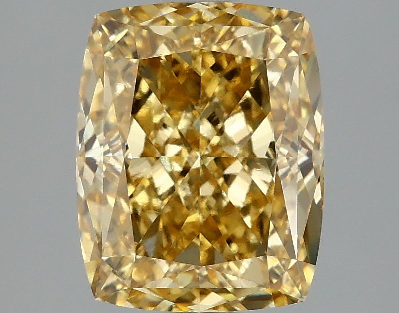 3.02 ct. Fancy Vivid Yellow/VS1 Cushion Lab Grown Diamond prod_e3fd4bc1f801483fb94ba019b2e0ba7d