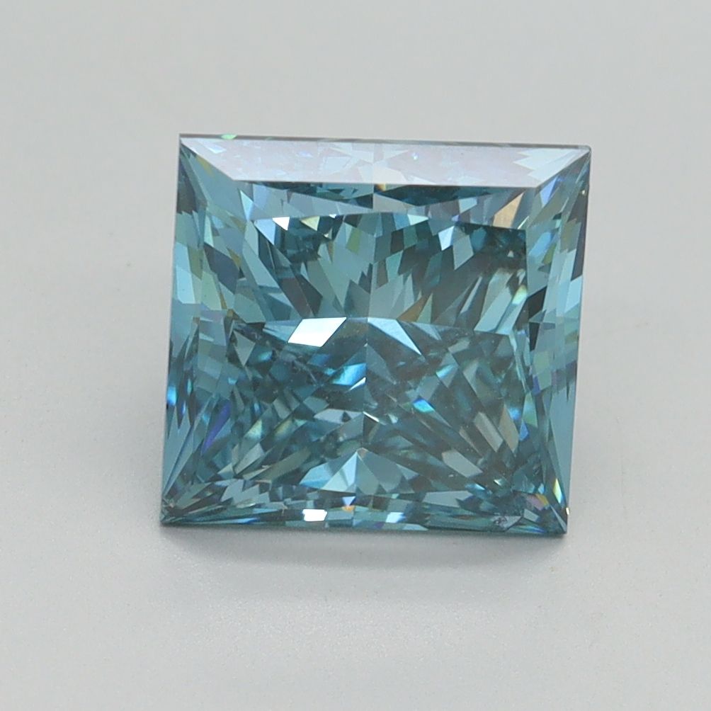 3.00 ct. Fancy Vivid Blue/SI2 Princess Lab Grown Diamond prod_d12a27fe79ef483b83138b0b03606e1b