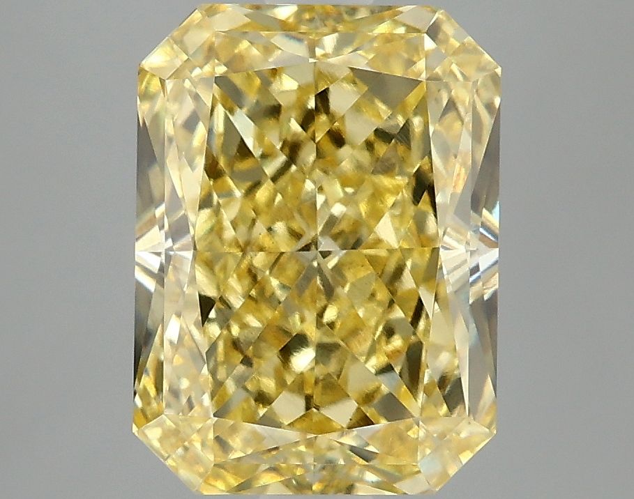 4.10 ct. Fancy Vivid Yellow/VS1 Radiant Lab Grown Diamond prod_a8d45f1813164b6ab6f91a1ff63f8b90